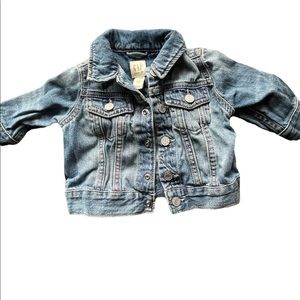 Jean jacket and Jean button up